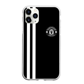 Чехол для iPhone 11 Pro матовый с принтом Manchester United Black&White в Тюмени, Силикон |  | Тематика изображения на принте: england | football | logo | manchester united | sport | англия | арт | лига | лого | манчестер юнайтед | спорт | текстура | фк | футбол | футбольный клуб | эмблема