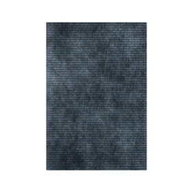 Обложка для паспорта матовая кожа с принтом Джинсовый дизайн в Тюмени, натуральная матовая кожа | размер 19,3 х 13,7 см; прозрачные пластиковые крепления | abstraction | texture | абстракция | джинсовый фон | джинсы | текстуры