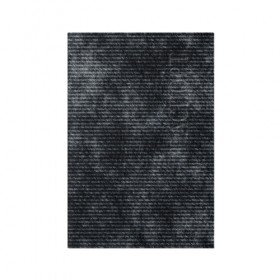 Обложка для паспорта матовая кожа с принтом Джинсовый в Тюмени, натуральная матовая кожа | размер 19,3 х 13,7 см; прозрачные пластиковые крепления | 