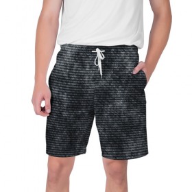 Мужские шорты 3D с принтом Джинсовый в Тюмени,  полиэстер 100% | прямой крой, два кармана без застежек по бокам. Мягкая трикотажная резинка на поясе, внутри которой широкие завязки. Длина чуть выше колен | 