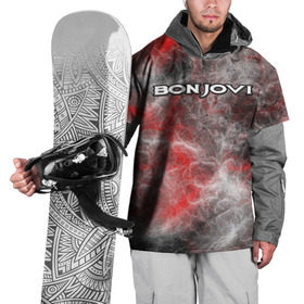 Накидка на куртку 3D с принтом Bon Jovi в Тюмени, 100% полиэстер |  | Тематика изображения на принте: альтернативный | американская | глэм | готик | гранж | группа | метал | модные | музыка | пост | рок | хард