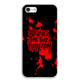 Чехол для iPhone 5/5S матовый с принтом Bring Me the Horizon в Тюмени, Силикон | Область печати: задняя сторона чехла, без боковых панелей | bmth | bring me the horizon | альтернативный | бмтх | бмтш | брин | бринг | горизонт | достань для меня | дэткор | зе | метал | ми | рок | хоризон | электроник рок