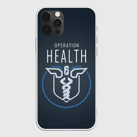 Чехол для iPhone 12 Pro Max с принтом Operation health в Тюмени, Силикон |  | operation health | rainbow six siege | tom clancys