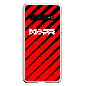 Чехол для Samsung Galaxy S10 с принтом Mass Effect в Тюмени, Силикон | Область печати: задняя сторона чехла, без боковых панелей | effect | game | n7 | shepard | галактика | жнец | игра | масс | нормандия | планета | шепард | эффект