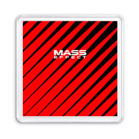 Магнит 55*55 с принтом Mass Effect в Тюмени, Пластик | Размер: 65*65 мм; Размер печати: 55*55 мм | effect | game | n7 | shepard | галактика | жнец | игра | масс | нормандия | планета | шепард | эффект