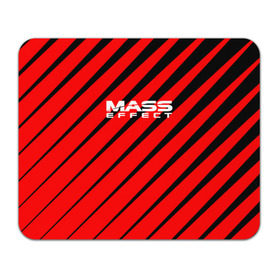 Коврик для мышки прямоугольный с принтом Mass Effect в Тюмени, натуральный каучук | размер 230 х 185 мм; запечатка лицевой стороны | effect | game | n7 | shepard | галактика | жнец | игра | масс | нормандия | планета | шепард | эффект