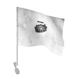 Флаг для автомобиля с принтом Matrang - меduza в Тюмени, 100% полиэстер | Размер: 30*21 см | 