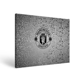 Холст прямоугольный с принтом Манчестер Юнайтед Pixels в Тюмени, 100% ПВХ |  | england | football | logo | manchester united | sport | абстракция | англия | арт | кубики | лига | лого | манчестер юнайтед | пиксели | спорт | текстура | узор | фк | футбол | футбольный клуб | эмблема