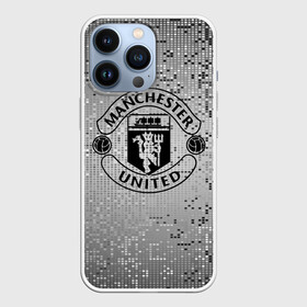Чехол для iPhone 13 Pro с принтом Манчестер Юнайтед Pixels в Тюмени,  |  | Тематика изображения на принте: england | football | logo | manchester united | sport | абстракция | англия | арт | кубики | лига | лого | манчестер юнайтед | пиксели | спорт | текстура | узор | фк | футбол | футбольный клуб | эмблема