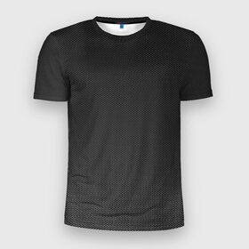 Мужская футболка 3D спортивная с принтом Кевлар Ультра в Тюмени, 100% полиэстер с улучшенными характеристиками | приталенный силуэт, круглая горловина, широкие плечи, сужается к линии бедра | black | carbon | карбон | кевлар | кольчуга