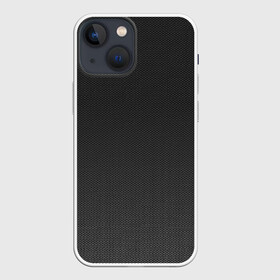 Чехол для iPhone 13 mini с принтом Кевлар Ультра в Тюмени,  |  | Тематика изображения на принте: black | carbon | карбон | кевлар | кольчуга