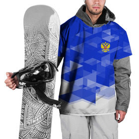 Накидка на куртку 3D с принтом RUSSIA SPORT в Тюмени, 100% полиэстер |  | fc | football | fotball club | russia | sport | россия | спорт | спортивные | униформа | фирменные цвета | фк | футбол | футбольный клуб