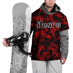 Накидка на куртку 3D с принтом The Doors в Тюмени, 100% полиэстер |  | Тематика изображения на принте: группа | двери | дорз | дорс | зе дорс