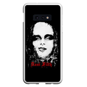 Чехол для Samsung S10E с принтом Dani Filth в Тюмени, Силикон | Область печати: задняя сторона чехла, без боковых панелей | cradle of filth | колыбель порока