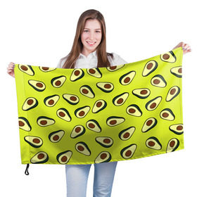Флаг 3D с принтом Авокадо в Тюмени, 100% полиэстер | плотность ткани — 95 г/м2, размер — 67 х 109 см. Принт наносится с одной стороны | avocado | food | fruit | pattern | vegan | vegetarian | авокадо | веган | вегетарианство | еда | паттерн | правильное питание | фрукт