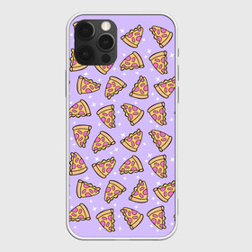 Чехол для iPhone 12 Pro Max с принтом Пицца Мун в Тюмени, Силикон |  | food | pattern | pizza | sailor moon | еда | паттерн | пицца | сейлор мун