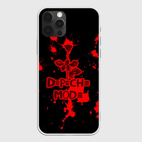 Чехол для iPhone 12 Pro с принтом Depeche Mode в Тюмени, силикон | область печати: задняя сторона чехла, без боковых панелей | depeche mode | альтернативный | вестник моды | депеш мод | депешмод | дэйв гаан | индастриал | мартин гор | музыка | новая волна | роза | рок | синти поп | электроник | энди флетчер