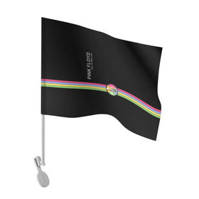 Флаг для автомобиля с принтом Pink Floyd в Тюмени, 100% полиэстер | Размер: 30*21 см | pink floyd | pinkfloyd | арт | артрок | группа | дэвид гилмор | пинк флойд | пинкфлойд | прогрессивный | психоделический | рок | сид барретт | симфонический | спэйс | эйсид | экспериментальный