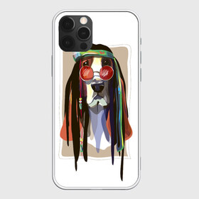 Чехол для iPhone 12 Pro Max с принтом Reggae Dog в Тюмени, Силикон |  | Тематика изображения на принте: хиппи