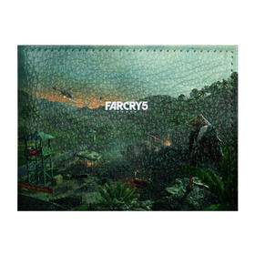 Обложка для студенческого билета с принтом Far Cry Vietnam в Тюмени, натуральная кожа | Размер: 11*8 см; Печать на всей внешней стороне | 