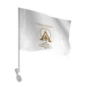 Флаг для автомобиля с принтом Amaranthe в Тюмени, 100% полиэстер | Размер: 30*21 см | amaranthe | амаранте | датская | дэт | метал | пауэр | шведская