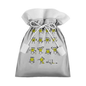 Подарочный 3D мешок с принтом 99 Bottles в Тюмени, 100% полиэстер | Размер: 29*39 см | Тематика изображения на принте: виво | водка | мотивационные | не пей | приколы