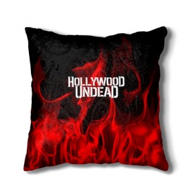 Подушка 3D с принтом Hollywood Undead в Тюмени, наволочка – 100% полиэстер, наполнитель – холлофайбер (легкий наполнитель, не вызывает аллергию). | состоит из подушки и наволочки. Наволочка на молнии, легко снимается для стирки | hollywood undead | punk | rock | альтернативный хип хоп | группа | инди поп | музыка | музыкальное произведение | ноты | панк | регги | рок | синти поп