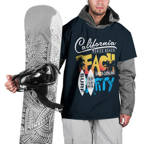 Накидка на куртку 3D с принтом Калифорния в Тюмени, 100% полиэстер |  | california | party | surf | surfing | usa | вечеринка | калифорния | летние | лето | море | надписи | океан | пляж | с надписями | серф | серфинг | сша