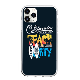 Чехол для iPhone 11 Pro матовый с принтом Калифорния в Тюмени, Силикон |  | california | party | surf | surfing | usa | вечеринка | калифорния | летние | лето | море | надписи | океан | пляж | с надписями | серф | серфинг | сша