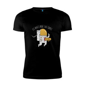 Мужская футболка премиум с принтом Чужой в Тюмени, 92% хлопок, 8% лайкра | приталенный силуэт, круглый вырез ворота, длина до линии бедра, короткий рукав | alien | facehugger | лицехват | хищник | чужой