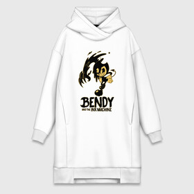 Платье-худи хлопок с принтом Bendy and the ink machine (21) в Тюмени,  |  | bendy | bendy and the ink machine | game | horror | ink | machine | trend | video game