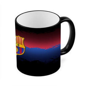 Кружка 3D с принтом Barcelona FC в Тюмени, керамика | ёмкость 330 мл | Тематика изображения на принте: barcelona | spain | spanish | барса | барселона | испания | испанский | клуб | фк | футбол | футбольный