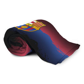 Плед 3D с принтом Barcelona FC в Тюмени, 100% полиэстер | закругленные углы, все края обработаны. Ткань не мнется и не растягивается | barcelona | spain | spanish | барса | барселона | испания | испанский | клуб | фк | футбол | футбольный