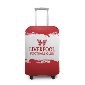 Чехол для чемодана 3D с принтом Liverpool FC в Тюмени, 86% полиэфир, 14% спандекс | двустороннее нанесение принта, прорези для ручек и колес | liverpool | английский | англия | британия | британский | клуб | ливерпуль | фк | футбол | футбольный