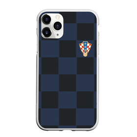 Чехол для iPhone 11 Pro матовый с принтом Хорватия форма гостевая 2018 в Тюмени, Силикон |  | Тематика изображения на принте: 