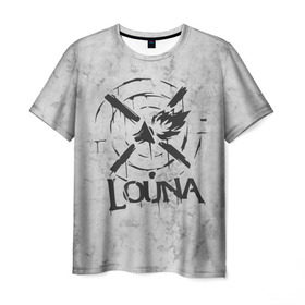 Мужская футболка 3D с принтом Louna в Тюмени, 100% полиэфир | прямой крой, круглый вырез горловины, длина до линии бедер | Тематика изображения на принте: louna | лусинэ геворкян