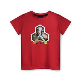 Детская футболка хлопок с принтом Ark Survival Evolved в Тюмени, 100% хлопок | круглый вырез горловины, полуприлегающий силуэт, длина до линии бедер | ark survival evolved