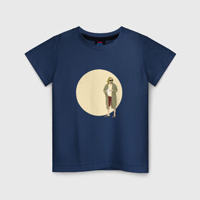 Детская футболка хлопок с принтом Большой Лебовски в Тюмени, 100% хлопок | круглый вырез горловины, полуприлегающий силуэт, длина до линии бедер | Тематика изображения на принте: the big lebowski | большой лебовски | джефф бриджес