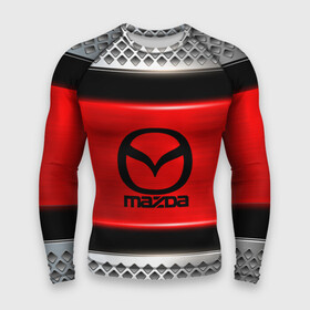 Мужской рашгард 3D с принтом MAZDA в Тюмени,  |  | auto | automobile | car | carbon | machine | mazda | motor | motor car | sport car | автомашина | бренд | легковой автомобиль | мазда | марка | спортивный автомобиль | тачка