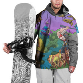 Накидка на куртку 3D с принтом Fortnite в Тюмени, 100% полиэстер |  | Тематика изображения на принте: fortnite | фортнайт