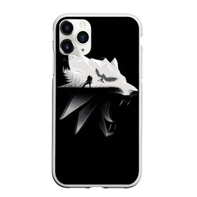 Чехол для iPhone 11 Pro Max матовый с принтом Волк в Тюмени, Силикон |  | gerald | wild hunt | witcher | wolf | ведьмак | волк | дикая охота