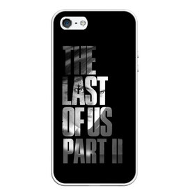 Чехол для iPhone 5/5S матовый с принтом The Last of Us II в Тюмени, Силикон | Область печати: задняя сторона чехла, без боковых панелей | Тематика изображения на принте: the last of us | гриб | грибы | джоэл | кордицепс | пиратs | элли