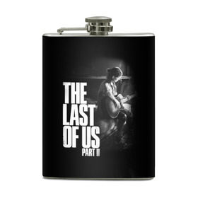 Фляга с принтом The Last of Us II_ в Тюмени, металлический корпус | емкость 0,22 л, размер 125 х 94 мм. Виниловая наклейка запечатывается полностью | the last of us | гриб | грибы | джоэл | кордицепс | пиратs | элли