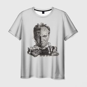 Мужская футболка 3D с принтом Фильмы Тарантино в Тюмени, 100% полиэфир | прямой крой, круглый вырез горловины, длина до линии бедер | кино | тарантино