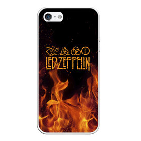 Чехол для iPhone 5/5S матовый с принтом led zeppelin в Тюмени, Силикон | Область печати: задняя сторона чехла, без боковых панелей | led | led zeppelin | блюз | группа | джимми пейдж | джон генри бонэм | джон пол джонс | лед зепелен | лед зеппелин | метал | роберт плант | рок | тяжелый | фолк | хард | хардрок | хеви | хевиметал