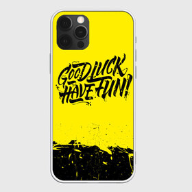 Чехол для iPhone 12 Pro Max с принтом GLHF в Тюмени, Силикон |  | fun | game | gg | gl | glhf | good | have | hf | luck | natus | navi | vincere | веселись | весело | веселье | игры | пд | пдра | приятной | ра | удача | удачи