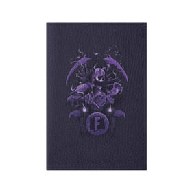 Обложка для паспорта матовая кожа с принтом Raven в Тюмени, натуральная матовая кожа | размер 19,3 х 13,7 см; прозрачные пластиковые крепления | battle royale | fortnite | lama | raven | батл рояль | ворон | лама | фортнайт