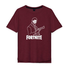 Мужская футболка хлопок Oversize с принтом Fortnite в Тюмени, 100% хлопок | свободный крой, круглый ворот, “спинка” длиннее передней части | battle royale | fortnite | lama | батл рояль | лама | фортнайт