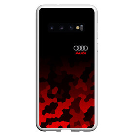 Чехол для Samsung Galaxy S10 с принтом AUDI SPORT в Тюмени, Силикон | Область печати: задняя сторона чехла, без боковых панелей | audi | auto | авто | автомобиль | автомобильные | ауди | бренд | марка | машины | спорт