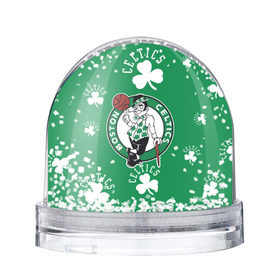 Снежный шар с принтом Boston celtics, nba в Тюмени, Пластик | Изображение внутри шара печатается на глянцевой фотобумаге с двух сторон | basketball | boston celtics | nba | баскетбол | нба